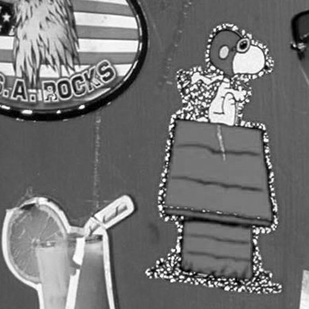 In Front of Snoopy